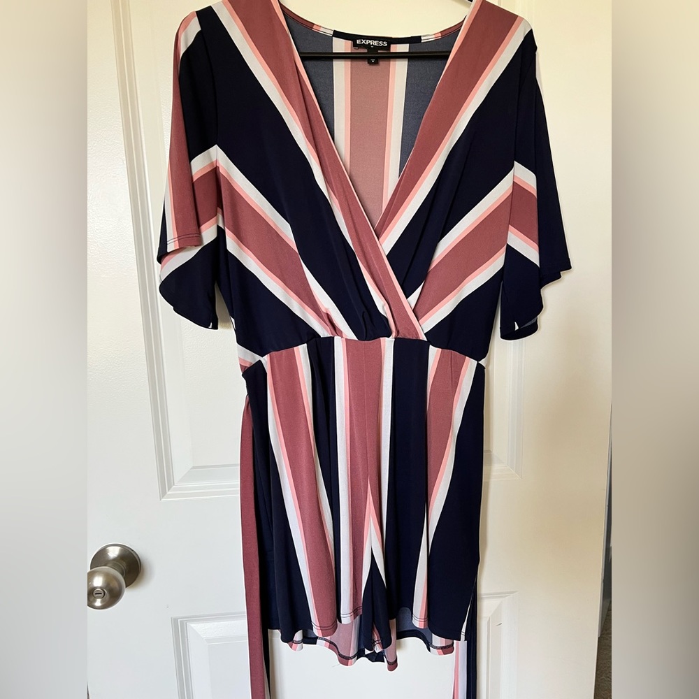 Stripped Romper